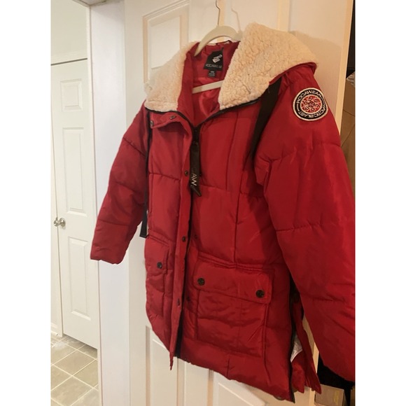rocawear Coat womens Ski Puffer Coat Med Artic Blast Y2K